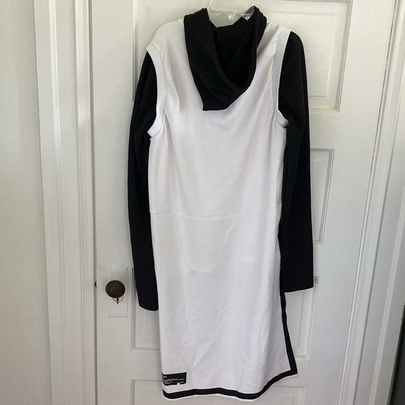 Mens PUMA X UEG Crew Neck Long Sleeve Hoodie Size S small Black White Hooded - Picture 7 of 9